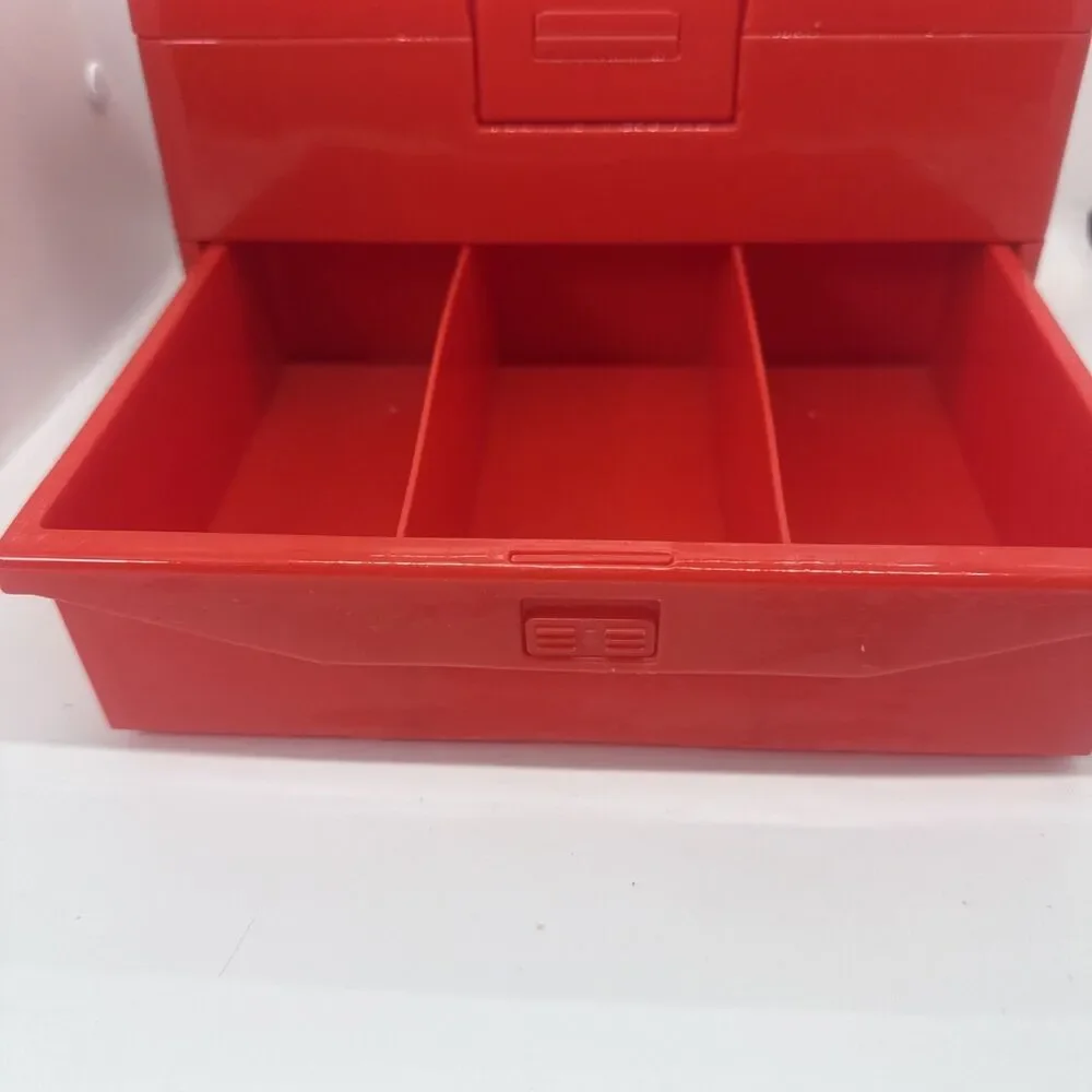 ICONIC Lego 2011 Red Brick Storage Carry Case Drawer & Handle (Retired)